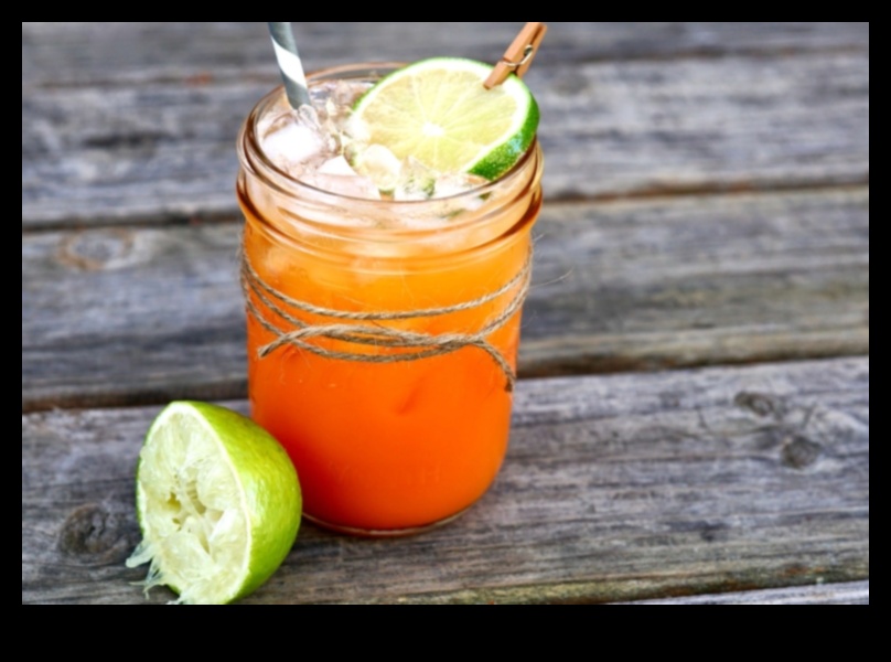 סימפוניית גזר-כתום משקה מתוק וטעים ליום קיץ מרענן 4 סימפוניה גזר-תפוז: הרמוניזת טעמים במשקה המרענן שלך