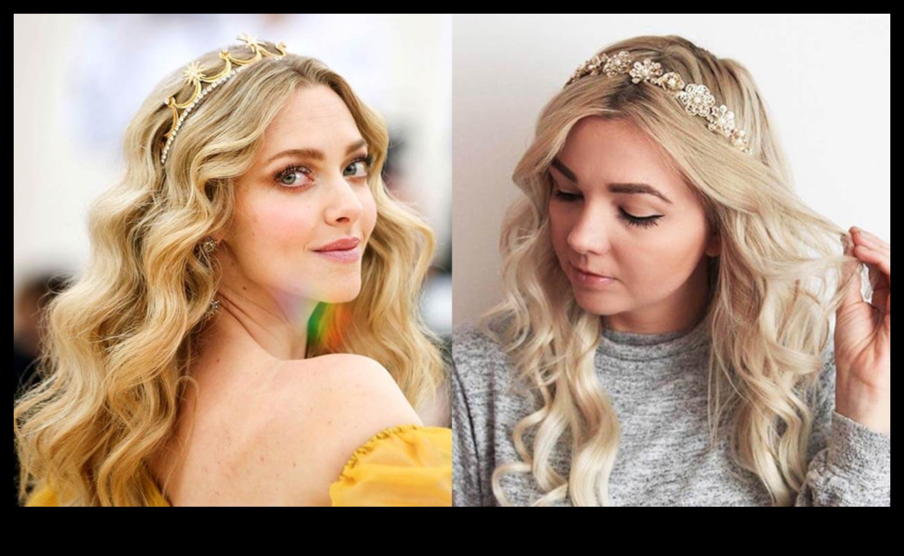 תסרוקות ארוכות של Halos שמיימי שיגרמו לך להרגיש כמו מלכה 3 הילות שמימיות: יופי מוכתר בתסרוקות ארוכות