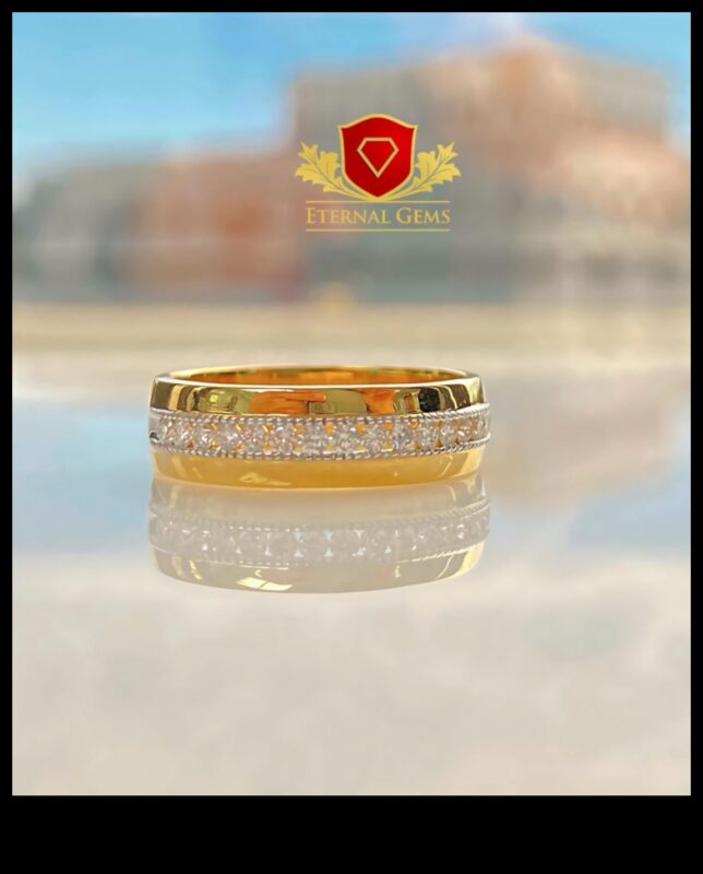 אלגנטיות נצחית: גלה אומנות בטבעות הנצחיות שלנו