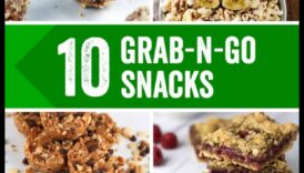 דברים טובים בדרכים: מתכוני חטיפים ניידים לאהוב