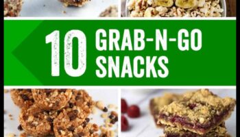 דברים טובים בדרכים: מתכוני חטיפים ניידים לאהוב